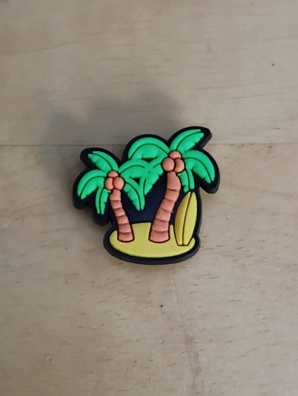 10 for $10 Jibbitz Croc Charms - Palm Tree Surfboard Tropical Beach Summer - New